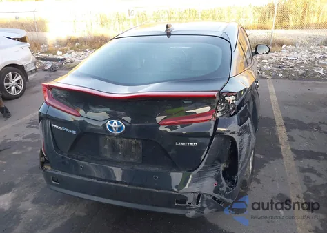 2022 Toyota Prius Prime Limited from USA, damaged, VIN JTDKAMFP6N3200548